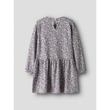 Name It Lilac Marble Nmftuline Ls Kjole