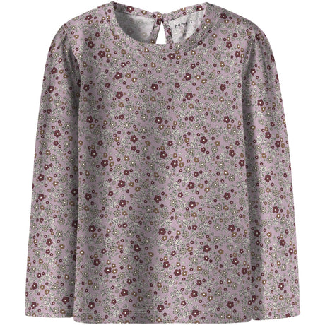 Name It Dawn Pink Nmftuline Ls Slim Topp