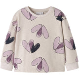 Name It Peyote Melange Nmfteart Ls Nreg Sweat Bru