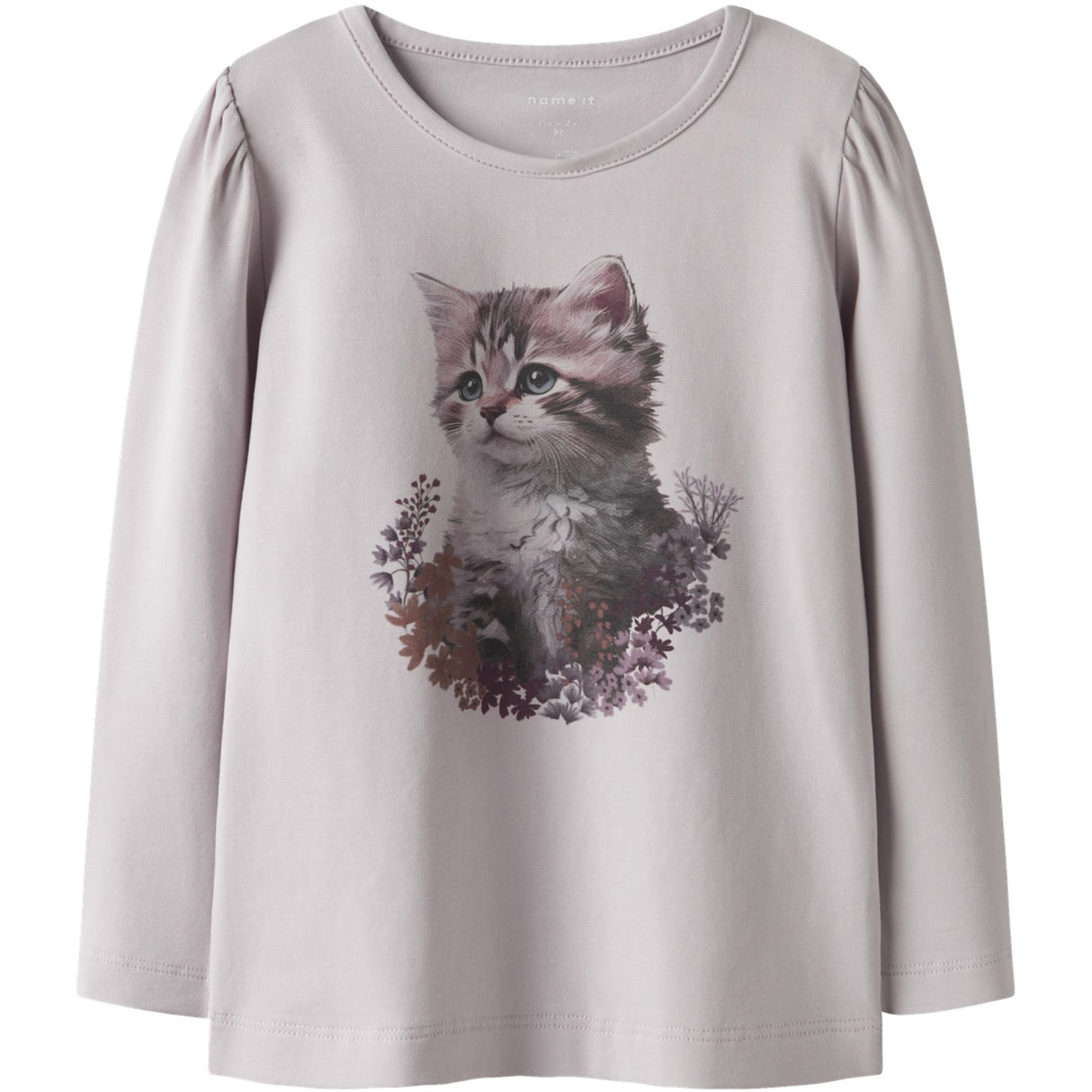 Name It Lilac Marble Nmfboloras Ls Topp