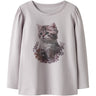 Name It Lilac Marble Nmfboloras Ls Topp