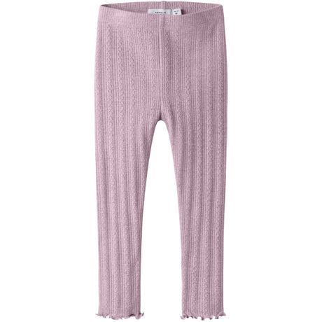 Name It Dawn Pink Melange Nmfblitta Xsl Leggings