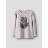 Name It Lilac Marble Nmfboloras Ls Topp
