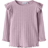 Name It Dawn Pink Melange Nmfblitta Ls Xsl Topp