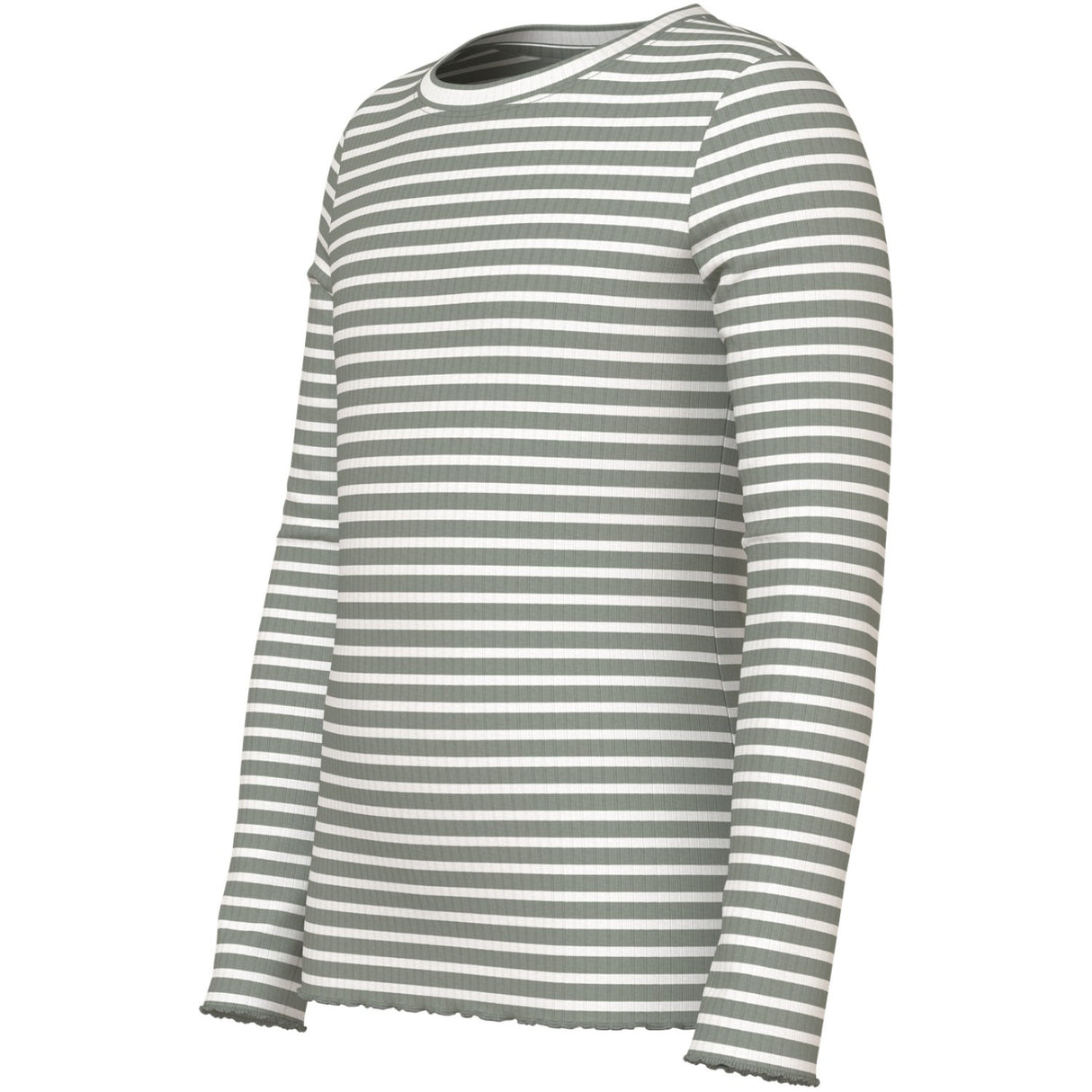 Name It Shadow Cloud Dancer Nkfvemma Ls Slim Topp