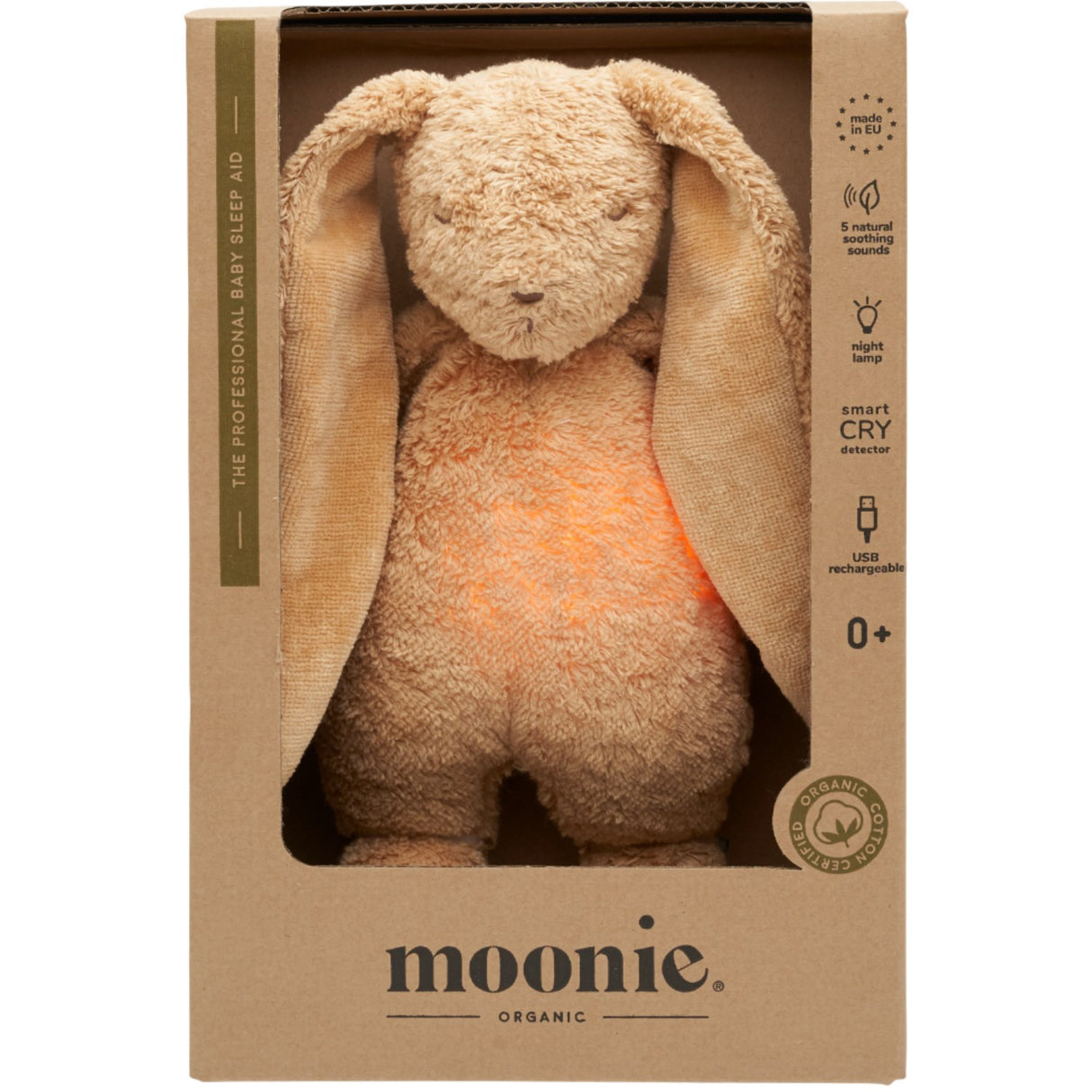 Moonie Cappucino 2.0 Organic Humming Bunny Med A Lampe
