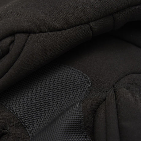 Color Kids Black Hansker Softshell