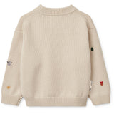 LIEWOOD Holiday / Sandy Orlane Embroidery Strikk Jumper