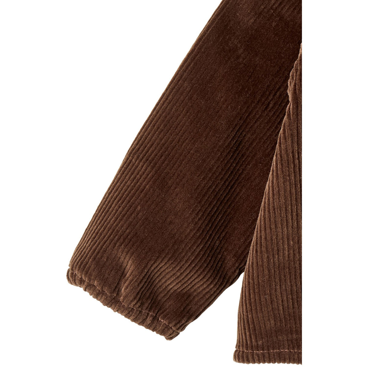 COPENHAGEN COLORS Dk.Brown Comb. Corduroy Baby Sett W. Halsbånd