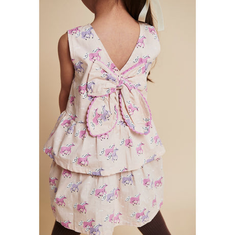 COPENHAGEN COLORS Unicorn Comb Unicorn Kjole W. Ruffle & Bue