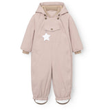 Mini A ture Cloudy Rose Matwisti Fleece Lined Snowsuit. GRS