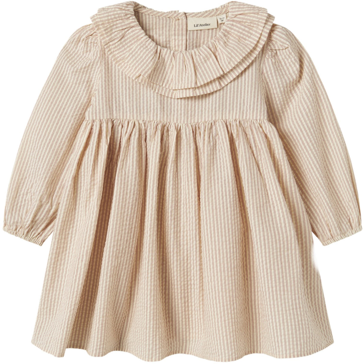 Lil'Atelier Turtledove Nmflucia Ls Kjole Lil