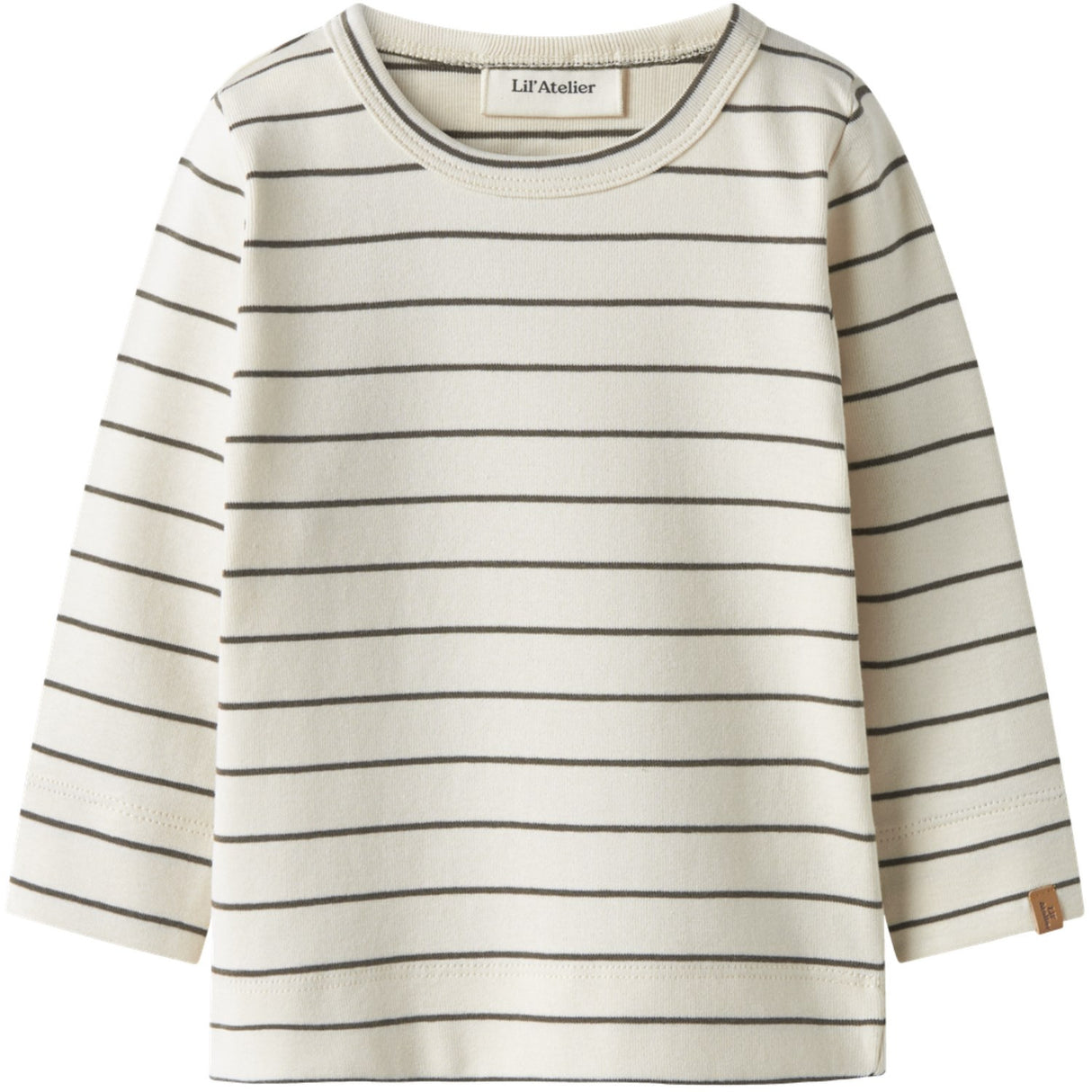 Lil'Atelier Turtledove Nbmgeo Lim Ls Slim Topp Lil