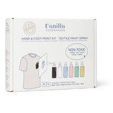Vanilla COPENHAGEN Multi Stoff Paint Spray Hand & Foot Print Kit
