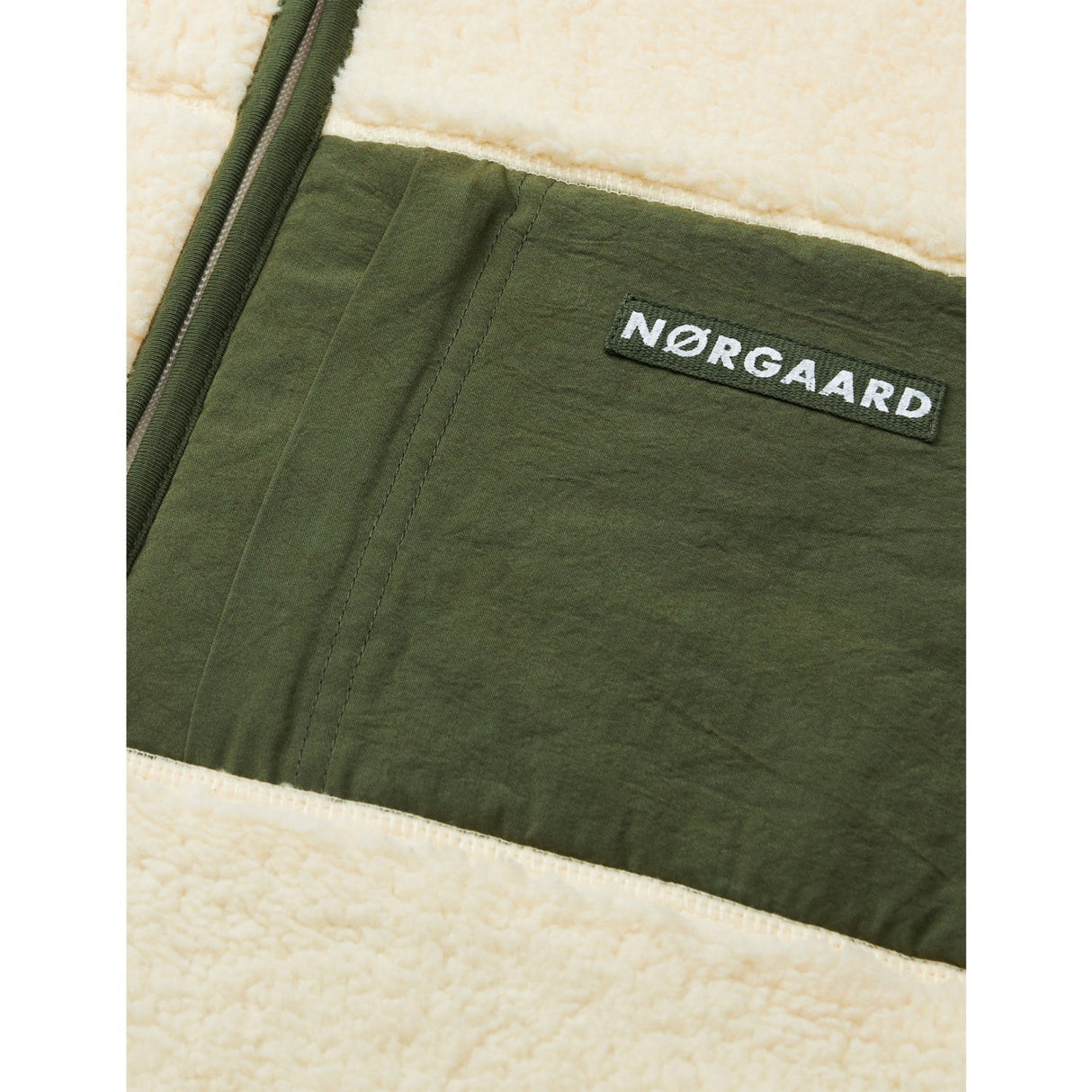 Mads Nørgaard Vanilla Custard Teddybjørn Fleece Jeffo Jakke