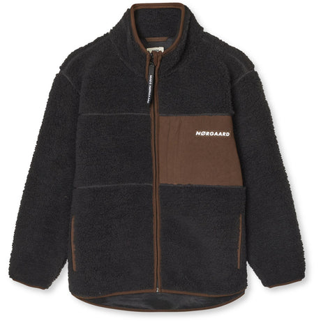 Mads Nørgaard Jet Black Teddybjørn Fleece Jeffo Jakke