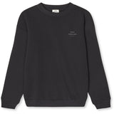 Mads Nørgaard Jet Black Mix Sweat Sonar Collegegenser