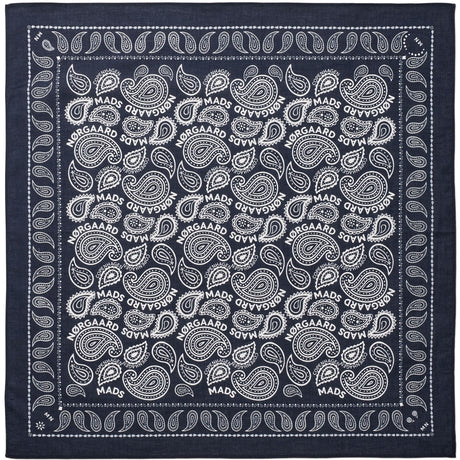Mads Nørgaard Parisian Night Soft Bomull Paisley Skjerf Solid