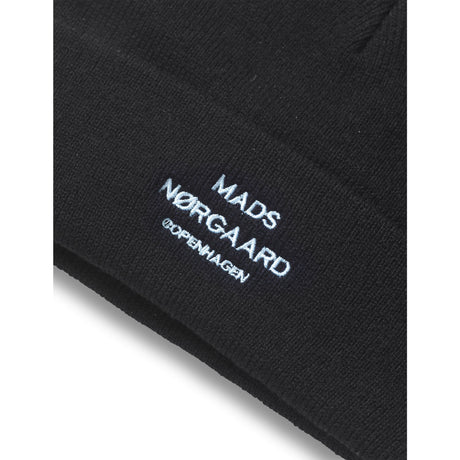 Mads Nørgaard Black Isak Ambas Logo Beanie
