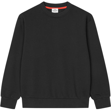 Mads Nørgaard Jet Black Mix Sweat Sonar Collegegenser