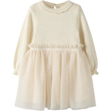 Lil'Atelier Pistachio Shell Nmfsarina Ls Strikk Kjole Lil