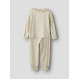 Lil'Atelier Turtledove Floral Nmfgago Rua Loose Night Sett Lil