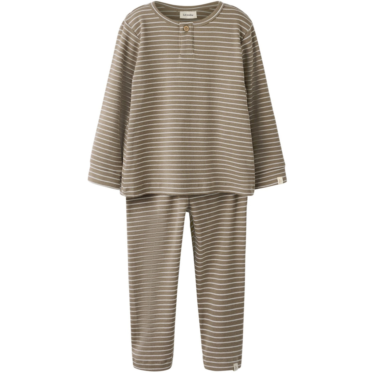 Lil'Atelier Sepia Tint Turtledove Nmmgago Ls Night Sett Lil