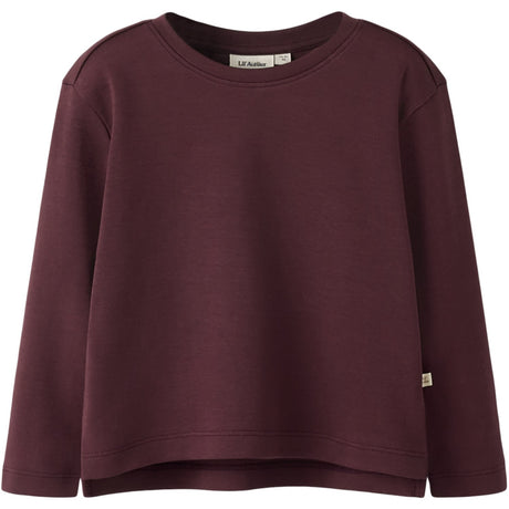 Lil'Atelier Catawba Grape Nmflimia Ls Loose Topp Solid Lil