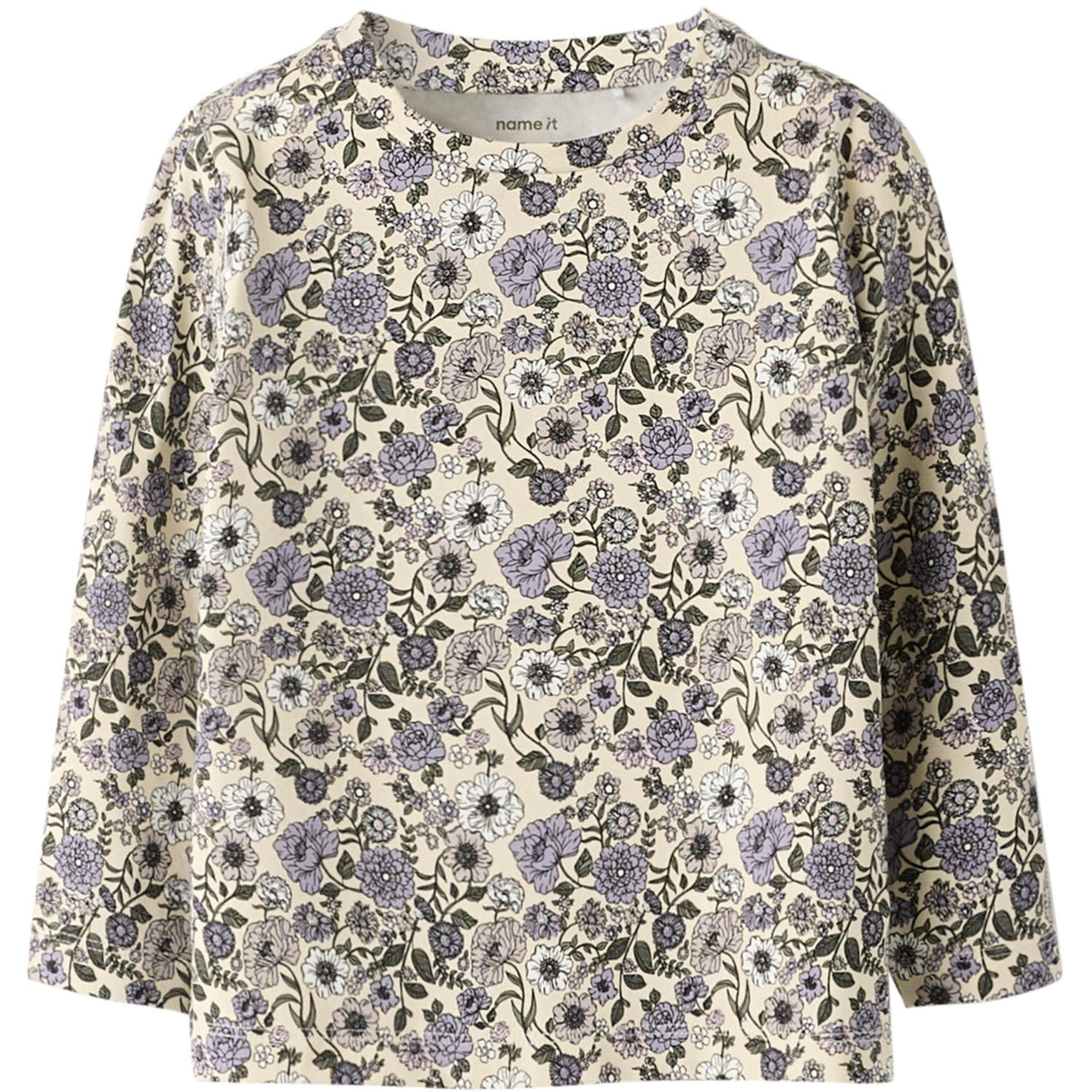 Name It Buttercream Big Flower Nmfnikala Ls Topp Box Lnoos
