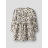 Name It Buttercream Big Flower Nmfnikala Ls Kjole Box Lnoos