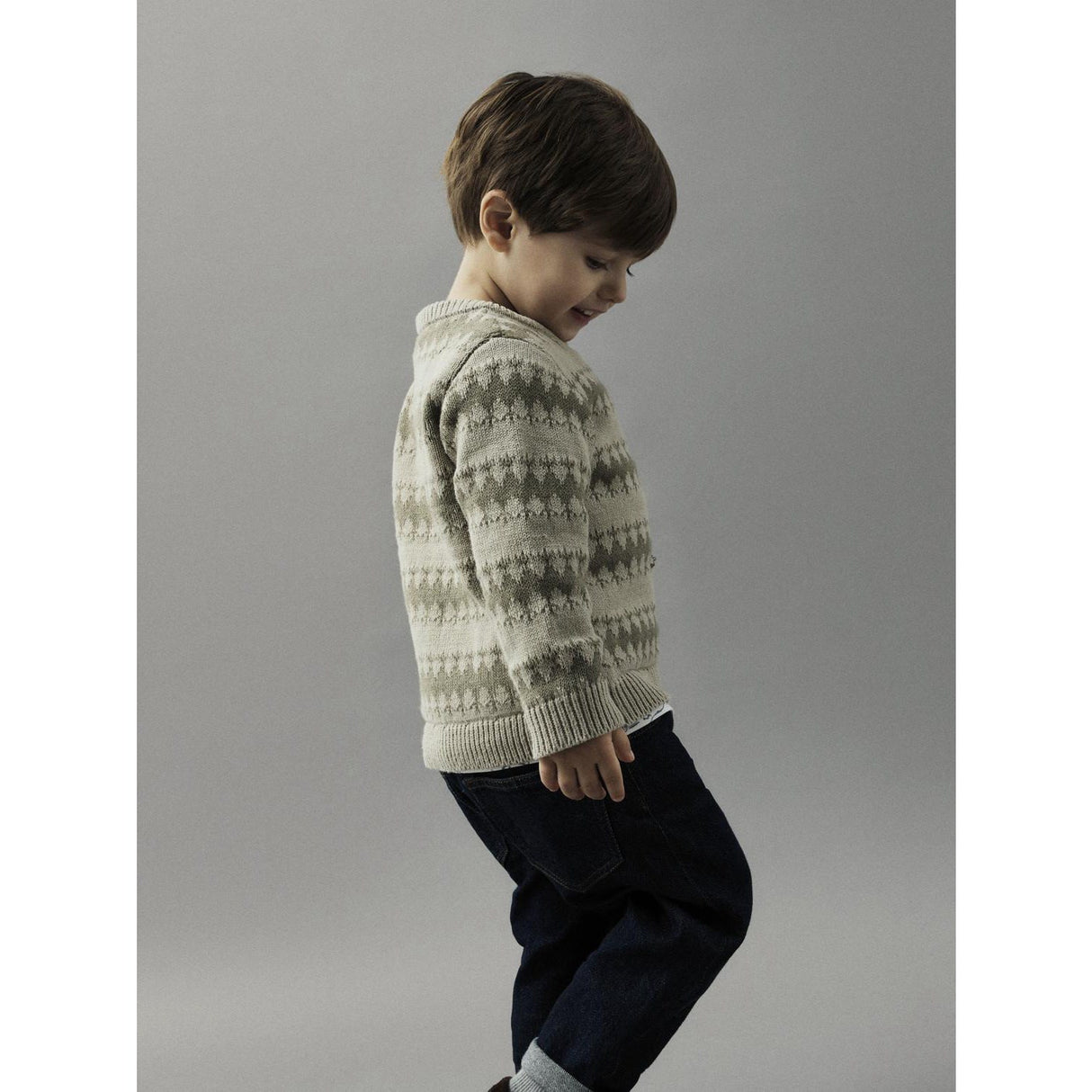 Name It Island Fossil Mermaid Nmmoscar Ls Strikk