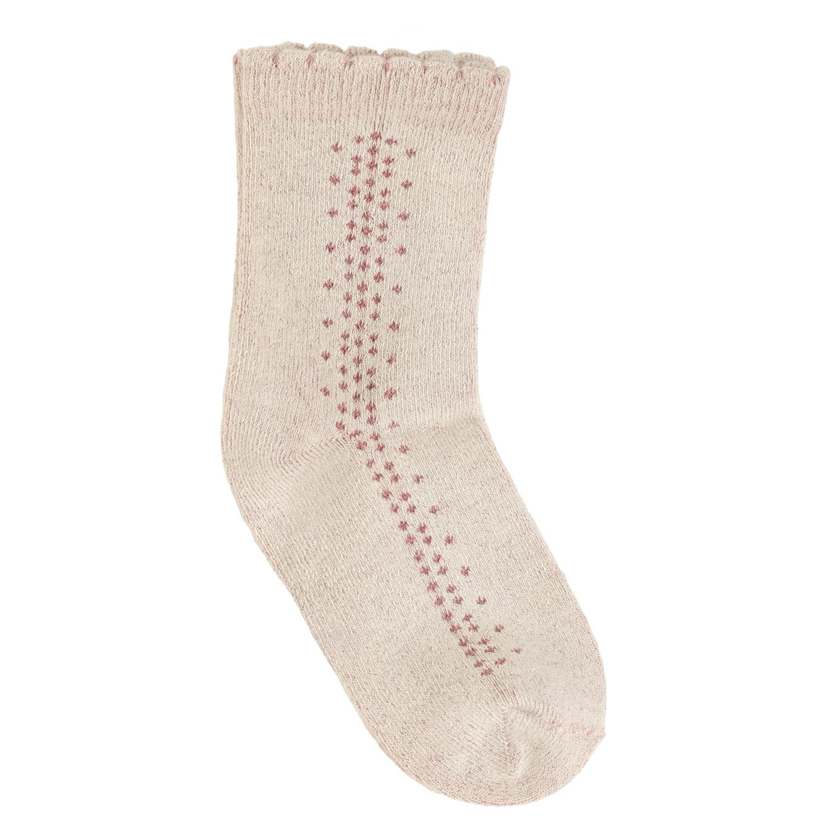 Minymo Burnished Lilac Ankle Strømpe Solid 2-Pakning