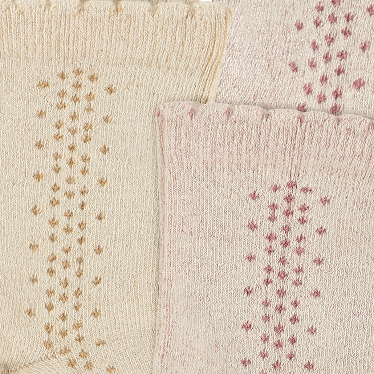 Minymo Burnished Lilac Ankle Strømpe Solid 2-Pakning