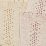 Minymo Burnished Lilac Ankle Strømpe Solid 2-Pakning