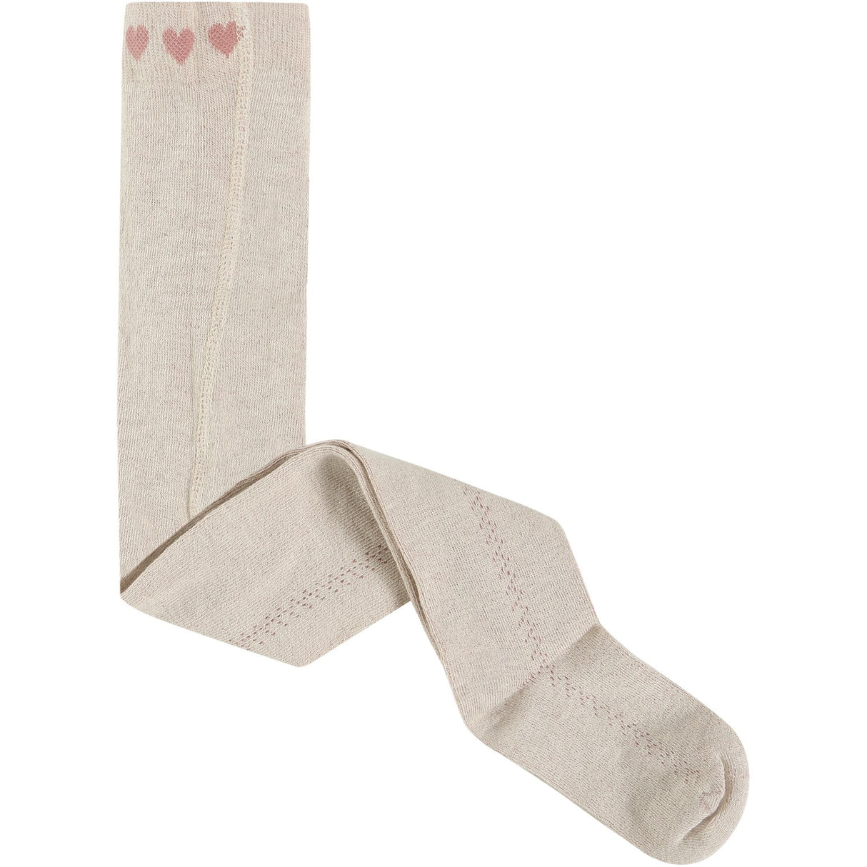 Minymo Burnished Lilac Stocking W.Pointelle (2-Pack)