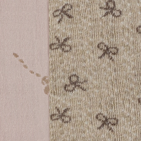 Minymo Shell Stockings W. Pattern (2-Pack)