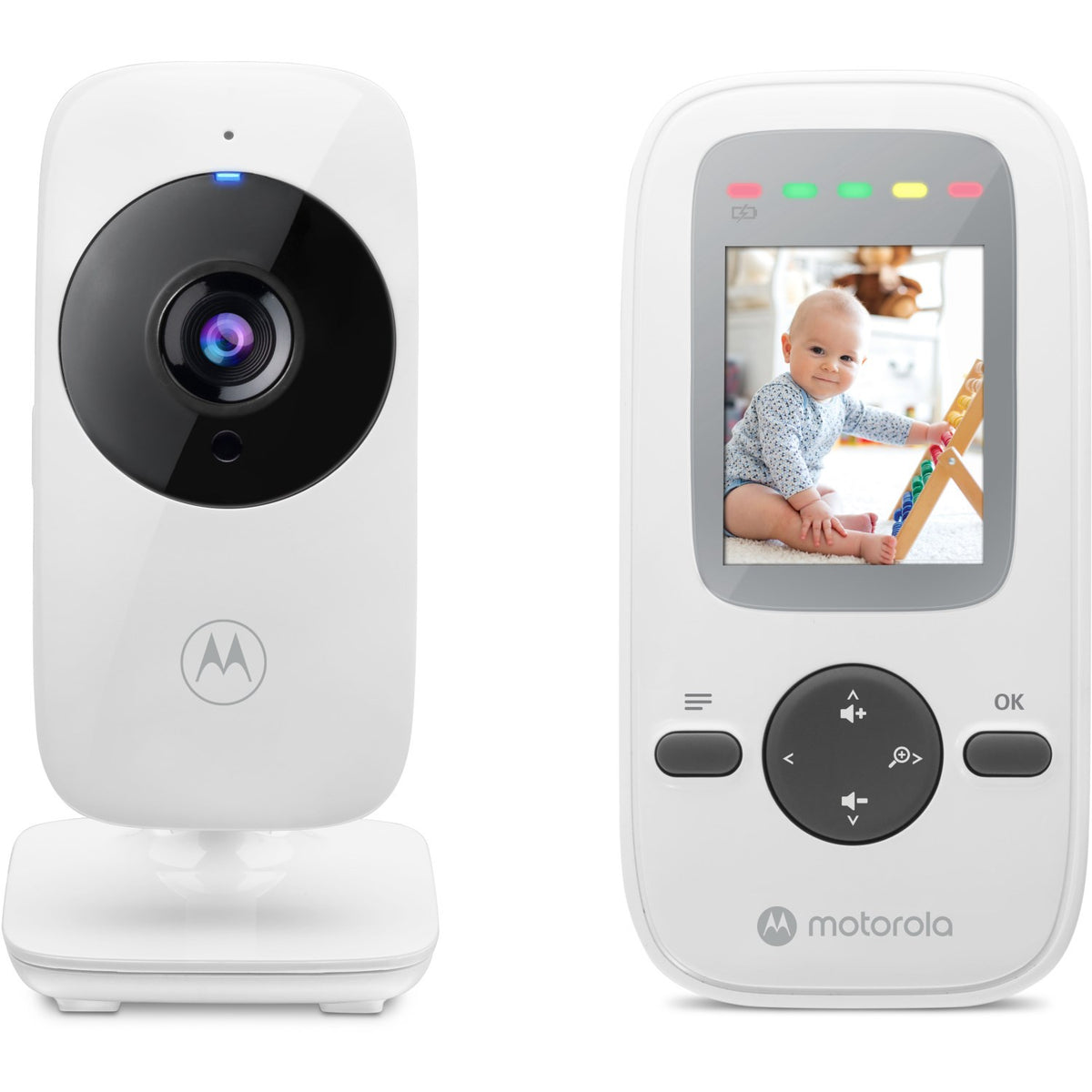 Babycall Kjøp Motorola White Babycall VM481 2