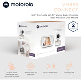 Motorola White Baby Monitor VM855 Connect