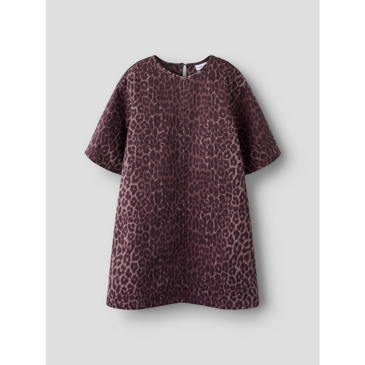 Name It Burgundy Leo Nkfleo Twill Kjole 4002-Td