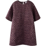 Name It Burgundy Leo Nkfleo Twill Kjole 4002-Td