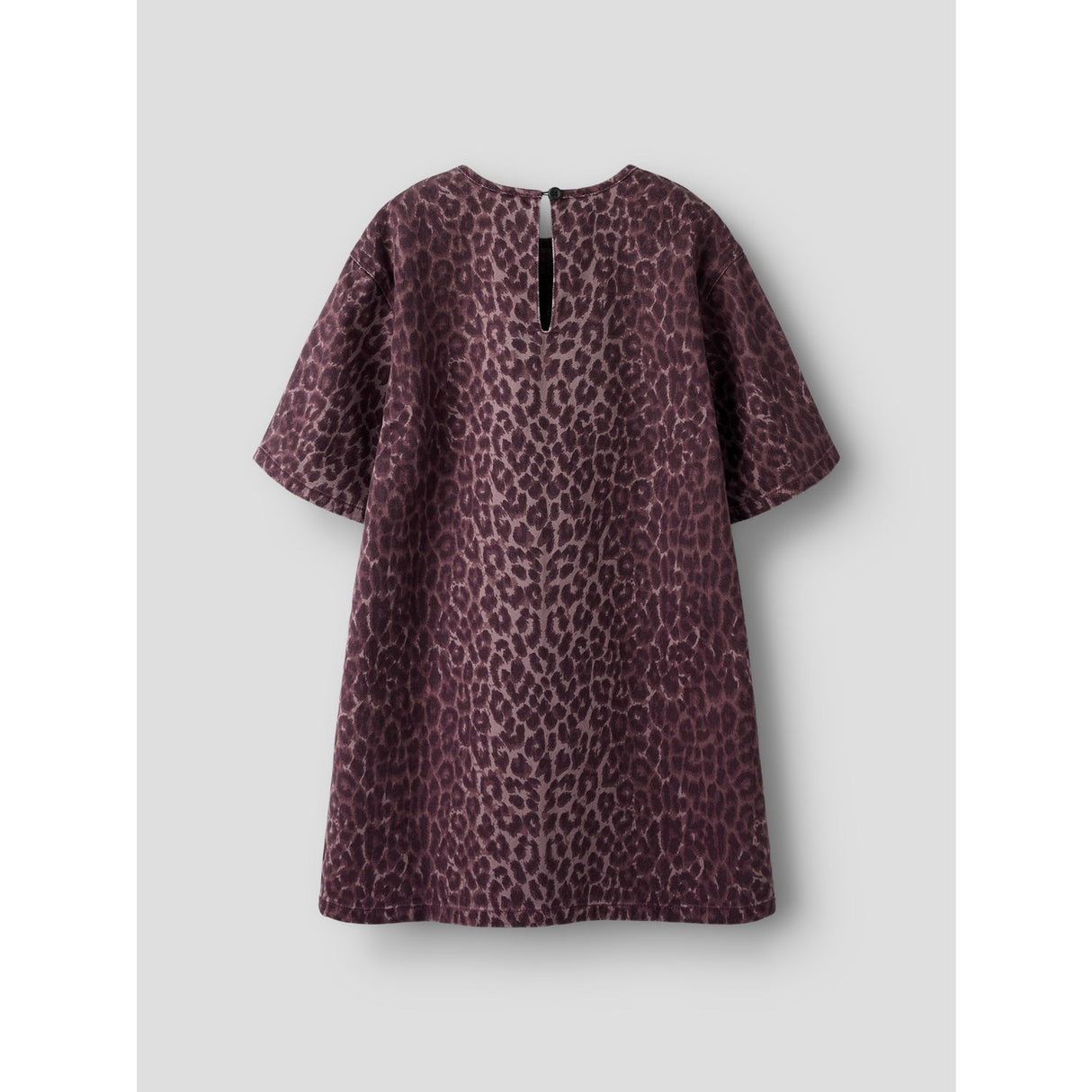 Name It Burgundy Leo Nkfleo Twill Kjole 4002-Td