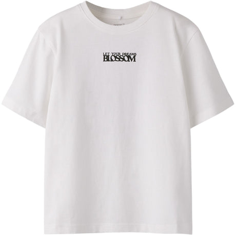 Name It Cloud Dancer Nkfregitze Ss Nreg Topp