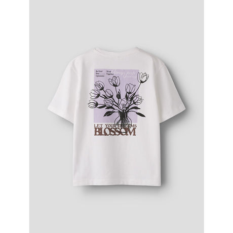 Name It Cloud Dancer Nkfregitze Ss Nreg Topp