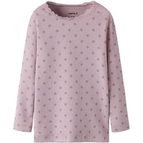Name It Keepsake Lilac Nmfribekka Ls Xsl Topp