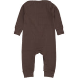 COPENHAGEN COLORS Dk Brown Modal Full Body Romper