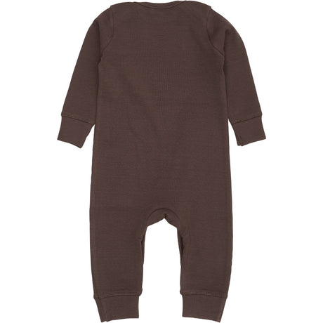 COPENHAGEN COLORS Dk Brown Modal Full Body Romper