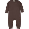 COPENHAGEN COLORS Dk Brown Modal Full Body Romper
