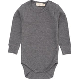COPENHAGEN COLORS Grey Mel. Modal Rib Ls Body