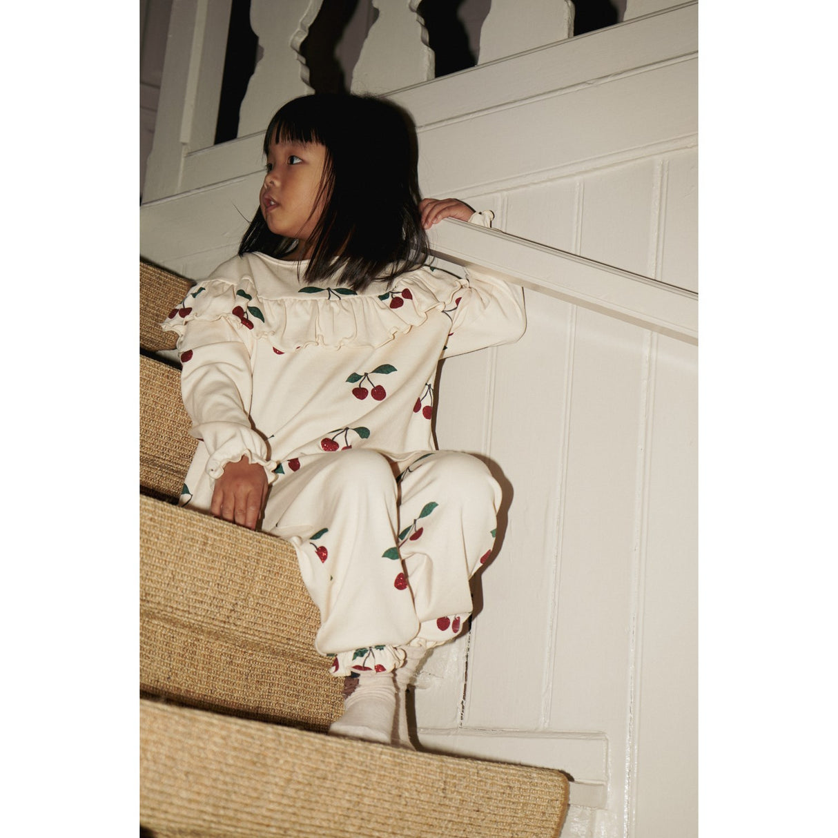 Konges Sløjd Ma Grande Cerise Glitter Malli Glitter Bukser GOTS