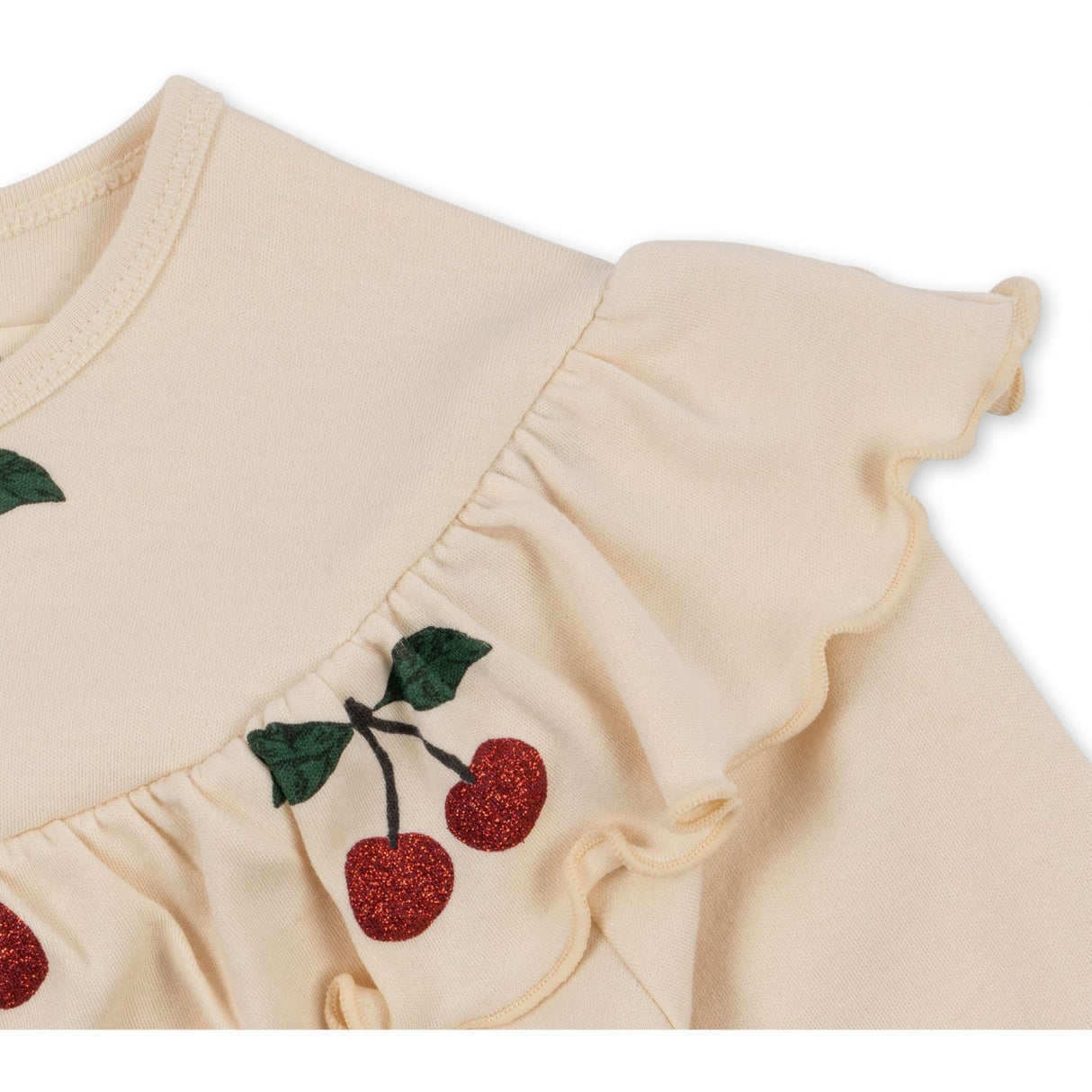 Konges Sløjd Ma Grande Cerise Glitter Malli Glitter Kjole GOTS